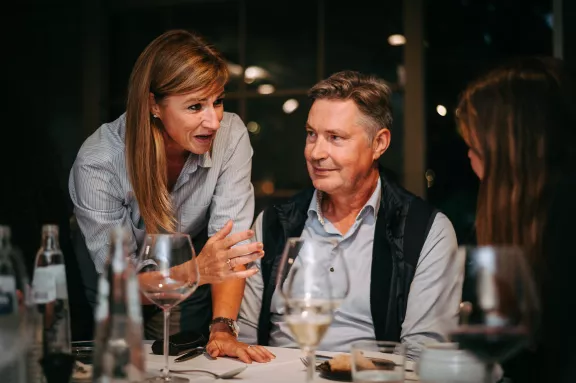 Vanessa Delacourt with Frank Schelstraete